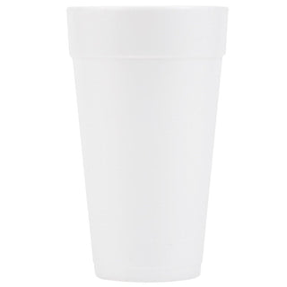 (CA/500) C-FOAM CUP 20 OZ WHI by DART – 500 Count (Pack of 1), 20.0 ounces, Foam, White, Pack of 500