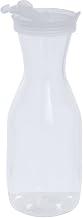 HUBERT Carafe with Lid 1 L Clear Plastic