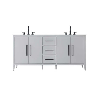 Millie Bathroom Vanity Grey by Lighting Design – Wood, Grey, Model VF29372DGR