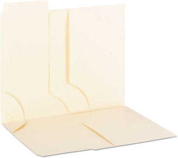 3-in-1 SuperTab Section Folder by SMEAD – Letter, 11 pt. Stock, Manila, Model 11904