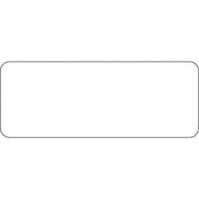 Plain White 30-Up Laser Labels - 2 1/2"L x 1"H by HUBERT – 2.5*1 inches, Paper, White, Pack of 1950, Model 35292