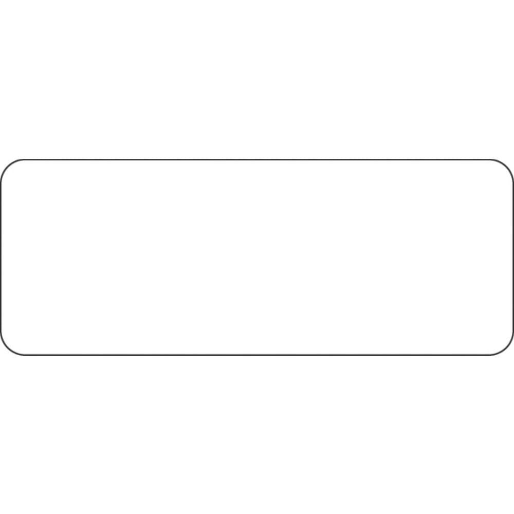 Plain White 30-Up Laser Labels - 2 1/2"L x 1"H by HUBERT – 2.5*1 inches, Paper, White, Pack of 1950, Model 35292