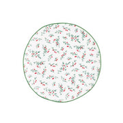 10 Strawberry Street Winter Sprigs / 6" / 1 Appetizer Plates