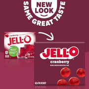 Jell-O Cranberry / 3 Ounce (Pack of 12) / 12 Gelatin