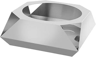 ROSSETTO Rosseto SM283 Round Diamond Multi-Chef Stainless Steel Frame