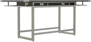 Safco Mirella Conference Table Standing Height - 8' Stone Gray