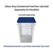 Carlisle FoodService Products 6 / Clear / 22 Quart Container Containers