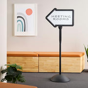 Safco Black / 1 / Arrow Dry Erase Boards