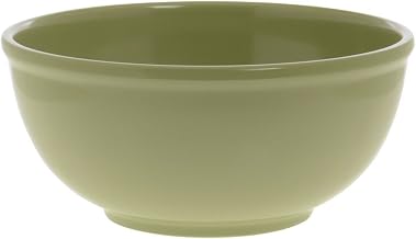 HUBERT Light Green Serving Bowl Basic Heavyweight Round Willow Green Melamine Plastic - 10 1/2" Dia x 4 1/2" H