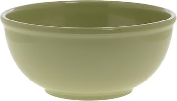 HUBERT Light Green Serving Bowl Basic Heavyweight Round Willow Green Melamine Plastic - 10 1/2" Dia x 4 1/2" H