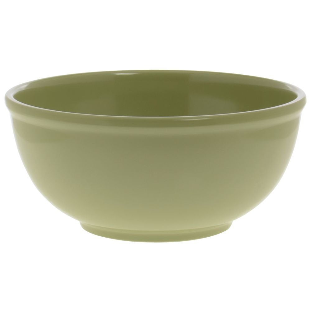 Light Green Serving Bowl Basic Heavyweight Round Willow Green Melamine Plastic - 10 1/2" Dia x 4 1/2" H by HUBERT – Melamine, Willow Green, Model H0013-WILLOW GR