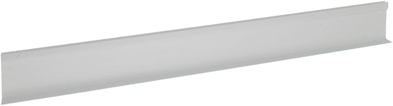 Divider Black T Shape for Parsley Runner with Aluminum Support Plastic - 30" L x 3 1/2 H