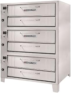 Bakers Pride Convection Flo Triple Deck Gas Oven, 48 x 43 x 78 inch -- 1 each.