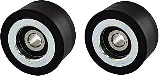 2PK - 2" BLACK SUPPORT WHEEL, ROLLER FOR ADC AMERICAN DRYER - 180050