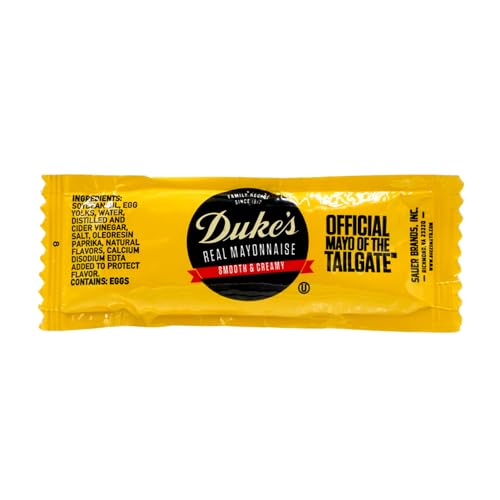 DUKE'S Real Mayo / 0.42 Ounce (Pack of 200) / Packet Mayonnaise