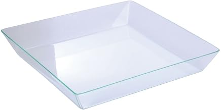 Delfin Basket Display Liner Square Acrylic - 12" L x 12" W x 2" H