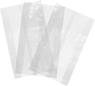 Vegware Plant-based Compostable 6 x 2 x 9.5in clear NatureFlex Multi-bag (Case of 1000)