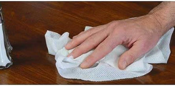 Corp Rust Foodservice Wipes, 13.5 x 21 inch - 150 per case.