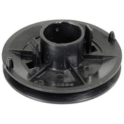 Pulley Replacement Part for Push Sweeper by Global Industrial – Black, Model RP9042