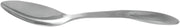 HUBERT Short-Handle Serving Spoon Stainless Steel - 9"L