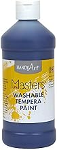 Rock Paint & Handy Art RPC211740-6 16 oz Little Masters Washable Paint, Violet - 6 Each