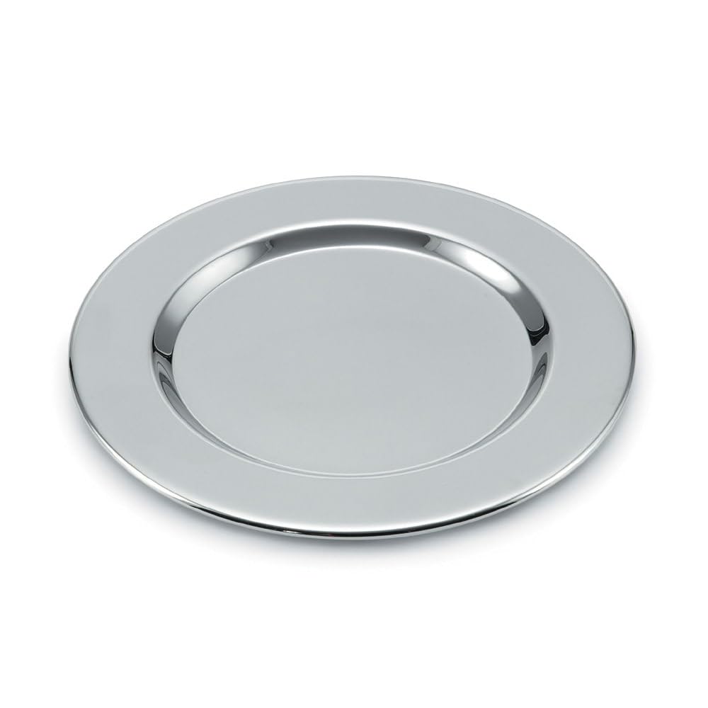 S/S 6-1/8" Bottle Coaster/Spoon Rest by Vollrath – Large, Stainless Steel, Silver, Model 46622