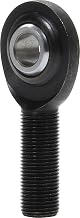 Allstar Performance ALL58078-10 Rod End - Pro Series - Spherical - 1/2 in Bore - 1/2-20 in Right Hand Male Thread - PTFE Lined - Chromoly - Black Oxide - Set of 10