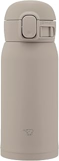 Zojirushi SM-WS36-HM Stainless Steel Mug, 12-Ounce, Gray