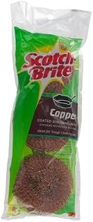 SCOTCH BRITE 213C Copper Coated Scouring Pads44; 3 Count
