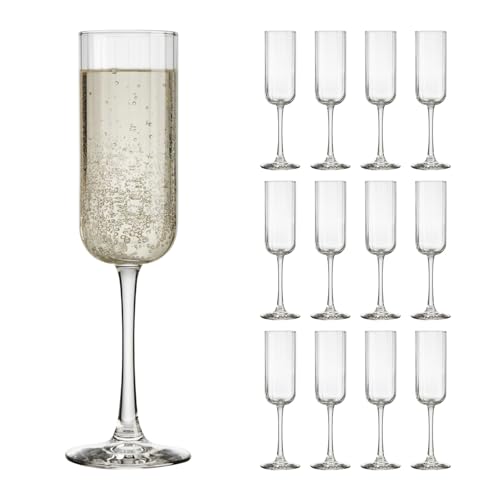 Libbey 7.5 Ounces / Transparent / Modern Champagne Glasses