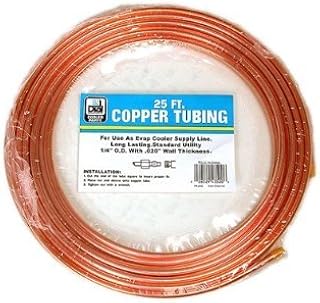 Dial Copper Tube 1/4 " Od, 25 Ft.