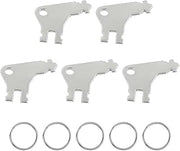 Universal Dispenser Key Replacement, Fits forGeorgia Pacific & Kimberly Clark 1416, for Commercial Restroom Dispensers