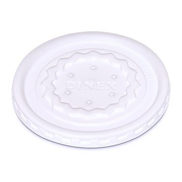 Disposable Lid for Tropez High Temperature Cup by DINEX – Polypropylene, Pack of 1000, Model DX9000B7000