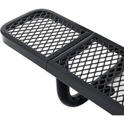 Global Industrial Black / Industrial / 96 inches x 30 inches x 17 inches Picnic Tables