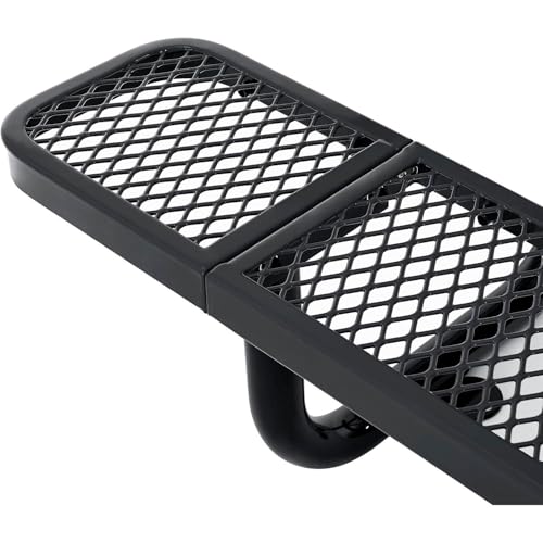 Global Industrial Black / Industrial / 96 inches x 30 inches x 17 inches Picnic Tables