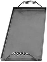 Steel 2-Burner Portable Griddle Top Cover