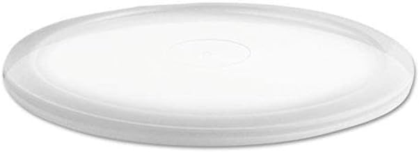 Anchor IL409C MicroLite Deli Tub Lid, Clear, Over-Cap Fit, 500/Carton