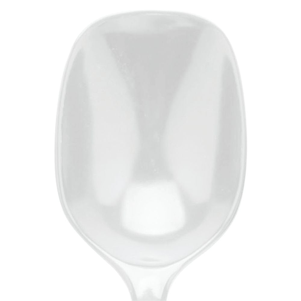MSP12-NW White Melamine Solid Serving Spoon - 11"L by Elite Global Solutions – Melamine, White, Model 848552013402