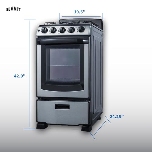 Summit Appliance Black / 2.3 cubic_feet / 1 Freestanding Ranges