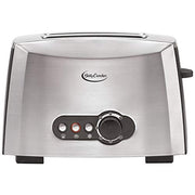 Betty Crocker Stainless Steel/Black / 2 - Slice / Modern Toasters