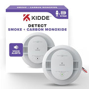Kidde FIRE_ALARM + FIRE_ALARM,White / Modern / 1 Combination Smoke & Carbon Monoxide Detectors