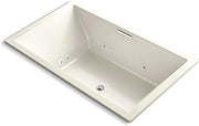 Kohler K-1174-XHGH-96 Underscore Rectangle Bathtub, Biscuit