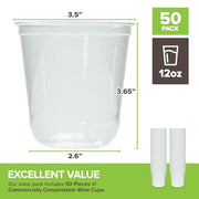 Stock Your Home 9oz / 50 / Clear Cups