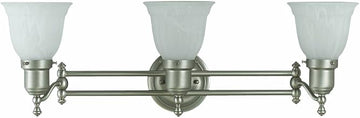 Cal Lighting LA-193-1 Transitional Hotel Lamp in Pewter, Nickel, Silver Finish,