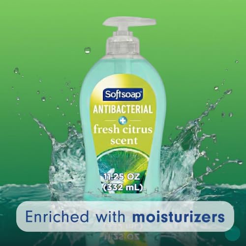 Softsoap Fresh Citrus / 11.25 Fl Oz (Pack of 6) / Blue Hand Wash