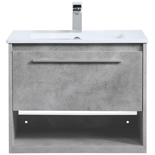 Elegant Decor 24" - Single / Grey / Modern Bathroom Vanities