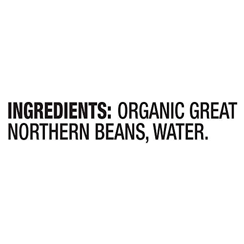 Westbrae Natural Great Northern Beans / 15 Ounce (Pack of 12) / 12 Black Beans