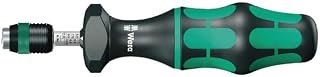 Wera 05074710001 Kraftform 7445 Hexagon Torque Screwdriver, 1/4" Head, 2.5-11.5"/lbs Variable Torque Adjustment Range