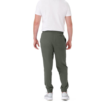 Doyer Men's 3-Pocket Jogger Pant Olive Green by Medline – Polyester, Olive Green, Model 4744OLVXXXL