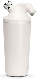 Shower Filter | No Shower Head | Reduces 90% Chlorine by Aquasana – Max Flow (2.5 GPM), 10000.0 gallons, SimplySoft® Copper-Zinc (KDF) and coconut shell carbon, Model AQ-4100NSH